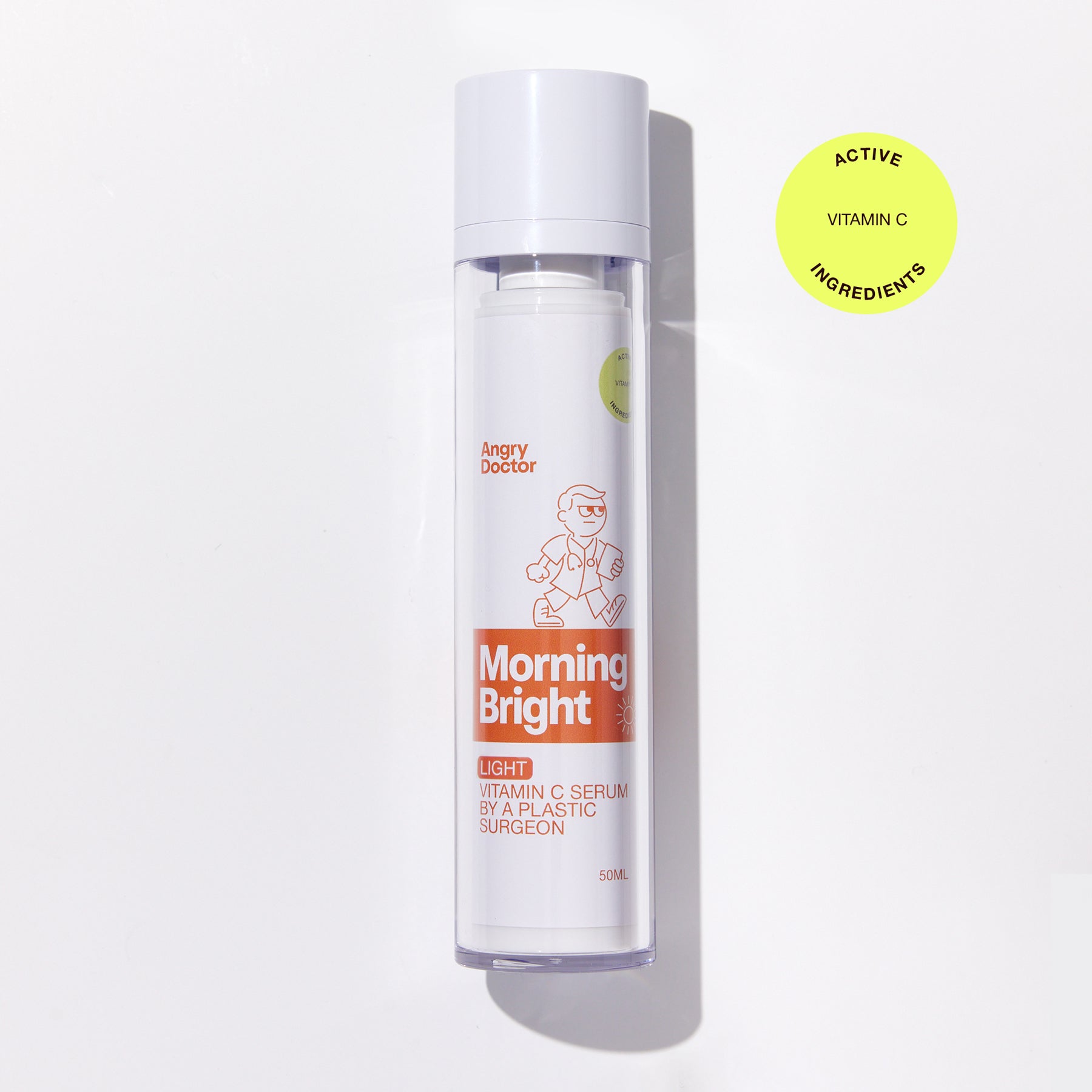 Morning Bright Light White Background